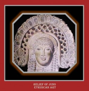 Etrurian Relief of the goodess Juno