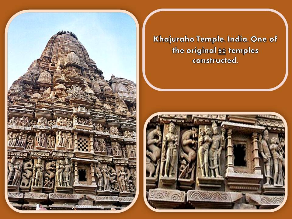 Kahuraho temple.India