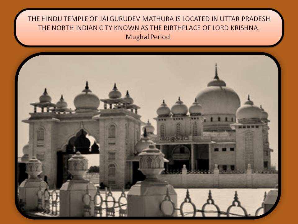 Jai Grudev Temple. Mathura. Uttar Pradesh. India