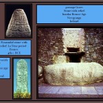 Stone relief in Celts culture