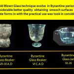 Byzantine glass jars
