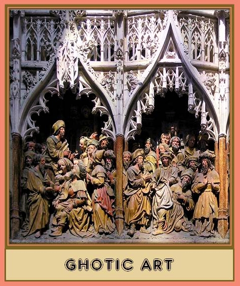 gothic period art stained glass