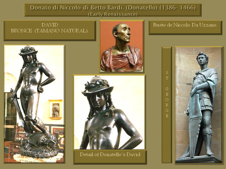 Donato di Niccolo, detto Donatello, Works of Art, RA Collection