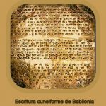 Escritura cuneiforme Babilonia